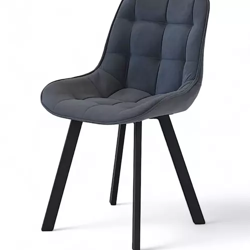 Стул Дамар-1 Сталь, профиль черный - Мебель для дома и офиса — широкий ассортимент, цены от производителя | M-FantaZi96.ru