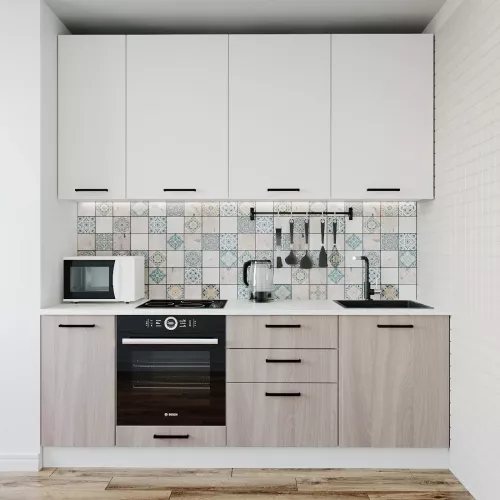 Кухонный гарнитур Демо 2200 мм - Мебель для дома и офиса — широкий ассортимент, цены от производителя | M-FantaZi96.ru