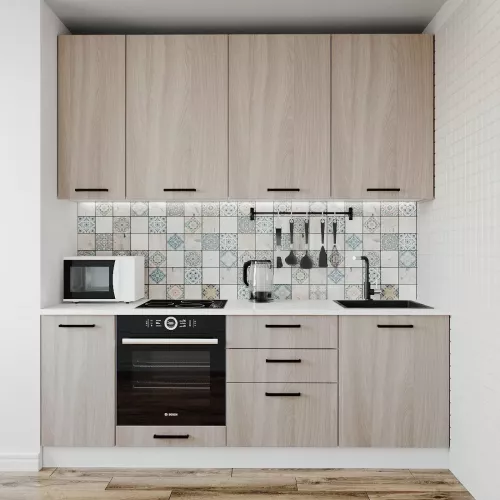 Кухонный гарнитур Шимо МДФ 2200 мм - Мебель для дома и офиса — широкий ассортимент, цены от производителя | M-FantaZi96.ru