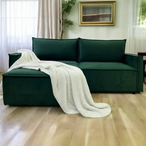 Диван Трансформер Бокс зеленый - Мебель для дома и офиса — широкий ассортимент, цены от производителя | M-FantaZi96.ru