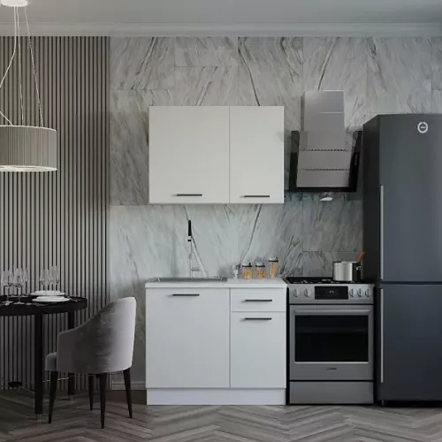 Кухонный гарнитур Жемчуг 1000 мм - Мебель для дома и офиса — широкий ассортимент, цены от производителя | M-FantaZi96.ru