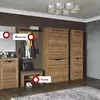 Прихожая "Соренто" Композиция №1 Дуб стирлинг - Мебель для дома и офиса — широкий ассортимент, цены от производителя | M-FantaZi96.ru