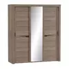 Шкаф трехдверный с раздвижными дверями "Соренто" спальня Дуб Стирлинг - Мебель для дома и офиса — широкий ассортимент, цены от производителя | M-FantaZi96.ru
