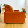 Диван Милан Аккордеон 120 оранжевый - Мебель для дома и офиса — широкий ассортимент, цены от производителя | M-FantaZi96.ru