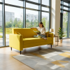 Диван "Смэл Люкс" желтый - Мебель для дома и офиса — широкий ассортимент, цены от производителя | M-FantaZi96.ru