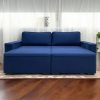 Диван  "Трансформер-2" синий - Мебель для дома и офиса — широкий ассортимент, цены от производителя | M-FantaZi96.ru