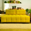 Диван Лайн Клетка желтый - Мебель для дома и офиса — широкий ассортимент, цены от производителя | M-FantaZi96.ru