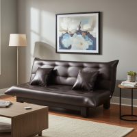 Диван Поло Стайл экокожа коричневый - Мебель для дома и офиса — широкий ассортимент, цены от производителя | M-FantaZi96.ru