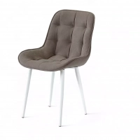 Стул Дамар-1 светло-коричневый, конус белый - Мебель для дома и офиса — широкий ассортимент, цены от производителя | M-FantaZi96.ru