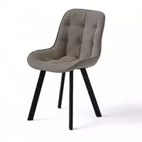 Стул Дамар-1 светло-коричневый, профиль черный - Мебель для дома и офиса — широкий ассортимент, цены от производителя | M-FantaZi96.ru