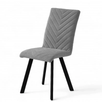 Берген V-образный светло-серый, профиль черный - Мебель для дома и офиса — широкий ассортимент, цены от производителя | M-FantaZi96.ru