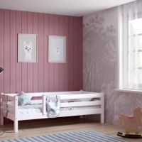 Кровать Соня Вариант 3 с  защитой по периметру  Белый - Мебель для дома и офиса — широкий ассортимент, цены от производителя | M-FantaZi96.ru