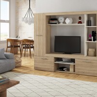 Гостиная Oskar-3 Дуб Сонома - Мебель для дома и офиса — широкий ассортимент, цены от производителя | M-FantaZi96.ru