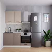 Кухонный гарнитур Латте 1600 мм - Мебель для дома и офиса — широкий ассортимент, цены от производителя | M-FantaZi96.ru