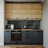 Кухонный гарнитур Дели 2200 мм - Мебель для дома и офиса — широкий ассортимент, цены от производителя | M-FantaZi96.ru