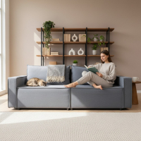 Диван Рубин Эко серый - Мебель для дома и офиса — широкий ассортимент, цены от производителя | M-FantaZi96.ru