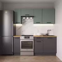 Кухонный гарнитур Изумруд 1800 - Мебель для дома и офиса — широкий ассортимент, цены от производителя | M-FantaZi96.ru