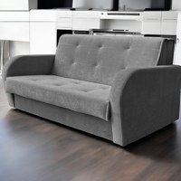 Диван Рэй Аккордеон 1800х2000 темно-серый - Мебель для дома и офиса — широкий ассортимент, цены от производителя | M-FantaZi96.ru