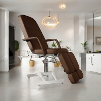 Кресло педикюрное Гармония-1 гидравлика Стандарт коричневый - Мебель для дома и офиса — широкий ассортимент, цены от производителя | M-FantaZi96.ru