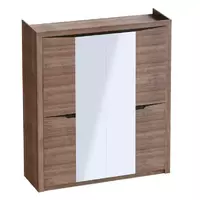 Шкаф четырехдверный с распашными дверями "Соренто" спальня Дуб Стирлинг - Мебель для дома и офиса — широкий ассортимент, цены от производителя | M-FantaZi96.ru