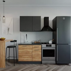 Кухонный гарнитур Дубай 1000 мм - Мебель для дома и офиса — широкий ассортимент, цены от производителя | M-FantaZi96.ru