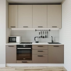 Кухонный гарнитур Латте 2200 мм - Мебель для дома и офиса — широкий ассортимент, цены от производителя | M-FantaZi96.ru