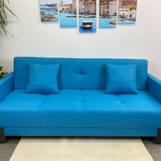 Диван Поло Комфорт синий - Мебель для дома и офиса — широкий ассортимент, цены от производителя | M-FantaZi96.ru