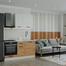 Кухонный гарнитур Лада 1600 мм - Мебель для дома и офиса — широкий ассортимент, цены от производителя | M-FantaZi96.ru