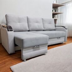 Диван "Трансформер-Ника" серый - Мебель для дома и офиса — широкий ассортимент, цены от производителя | M-FantaZi96.ru