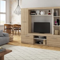 Гостиная Oskar-3 Дуб Сонома - Мебель для дома и офиса — широкий ассортимент, цены от производителя | M-FantaZi96.ru