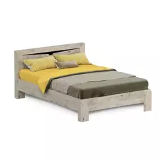 Кровать "Соренто" 1600 Дуб Бонифаций - Мебель для дома и офиса — широкий ассортимент, цены от производителя | M-FantaZi96.ru