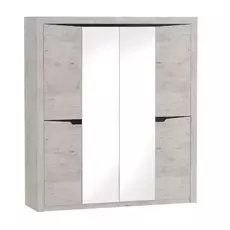 Шкаф четырехдверный с распашными дверями "Соренто" спальня Дуб бонифаций - Мебель для дома и офиса — широкий ассортимент, цены от производителя | M-FantaZi96.ru