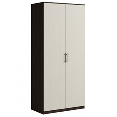 Шкаф двухдверный Svetlana Венге/Дуб молочный - Мебель для дома и офиса — широкий ассортимент, цены от производителя | M-FantaZi96.ru