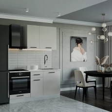 Кухонный гарнитур Шампань 1600 мм - Мебель для дома и офиса — широкий ассортимент, цены от производителя | M-FantaZi96.ru