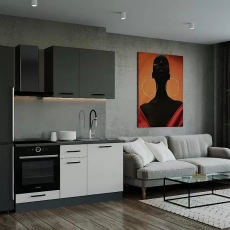 Кухонный гарнитур Лофт 1600 мм - Мебель для дома и офиса — широкий ассортимент, цены от производителя | M-FantaZi96.ru