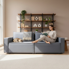 Диван Рубин Эко серый - Мебель для дома и офиса — широкий ассортимент, цены от производителя | M-FantaZi96.ru