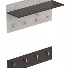 Вешалка "Соренто" прихожая Дуб бонифаций - Мебель для дома и офиса — широкий ассортимент, цены от производителя | M-FantaZi96.ru