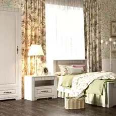 Шкаф однодверный "Прованс" - Мебель для дома и офиса — широкий ассортимент, цены от производителя | M-FantaZi96.ru