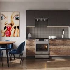 Кухни ширина 2000 мм - Мебель для дома и офиса — широкий ассортимент, цены от производителя | M-FantaZi96.ru