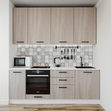 Кухонный гарнитур Шимо МДФ 2200 мм - Мебель для дома и офиса — широкий ассортимент, цены от производителя | M-FantaZi96.ru