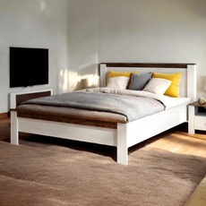 Кровать 1600 "Даллас" Дуб Винтерберг, Таксония - Мебель для дома и офиса — широкий ассортимент, цены от производителя | M-FantaZi96.ru