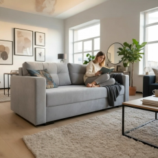 Диван "Киви-4" серый - Мебель для дома и офиса — широкий ассортимент, цены от производителя | M-FantaZi96.ru