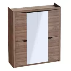 Шкаф четырехдверный с распашными дверями "Соренто" спальня Дуб Стирлинг - Мебель для дома и офиса — широкий ассортимент, цены от производителя | M-FantaZi96.ru