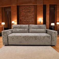 Диван Брандт с подлокотниками коричневый - Мебель для дома и офиса — широкий ассортимент, цены от производителя | M-FantaZi96.ru