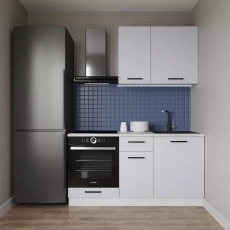 Кухонный гарнитур Смоки 1600 мм - Мебель для дома и офиса — широкий ассортимент, цены от производителя | M-FantaZi96.ru