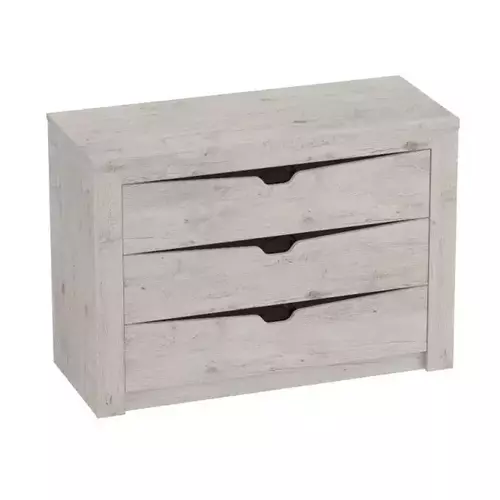 Комод с 3 ящиками "Соренто" спальня Дуб Бонифаций - Мебель для дома и офиса — широкий ассортимент, цены от производителя | M-FantaZi96.ru