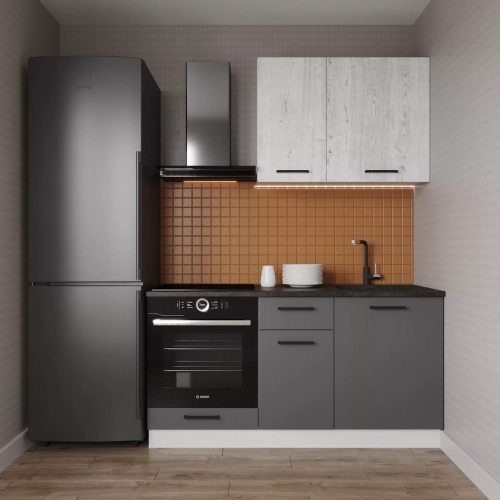 Кухонный гарнитур Санторини 1600 мм - Мебель для дома и офиса — широкий ассортимент, цены от производителя | M-FantaZi96.ru