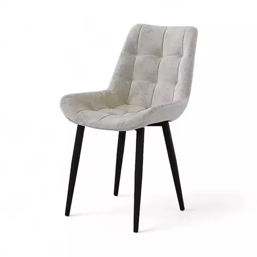 Стул Дамар-2 бежевый, конус черный - Мебель для дома и офиса — широкий ассортимент, цены от производителя | M-FantaZi96.ru