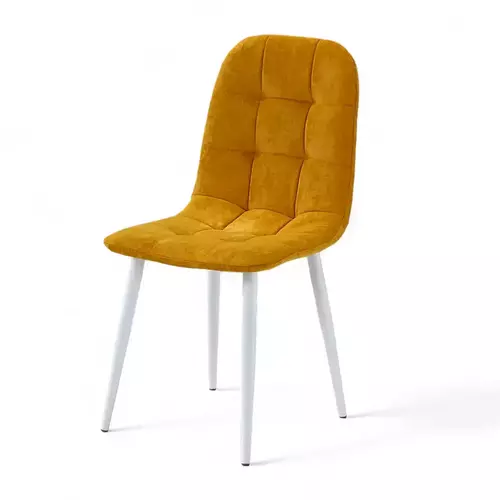 Ника-1 горчичный, конус белый - Мебель для дома и офиса — широкий ассортимент, цены от производителя | M-FantaZi96.ru