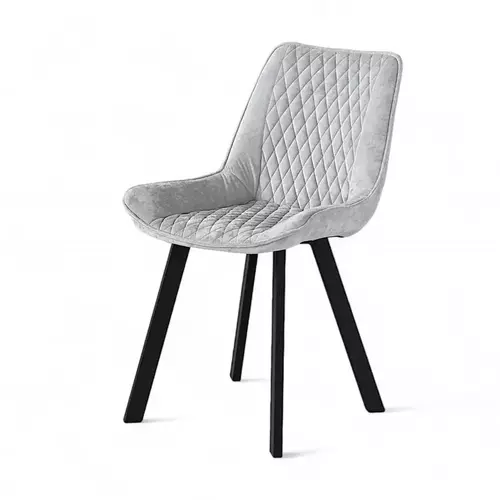 Стул Дамар-3 дымчатый, профиль черный - Мебель для дома и офиса — широкий ассортимент, цены от производителя | M-FantaZi96.ru